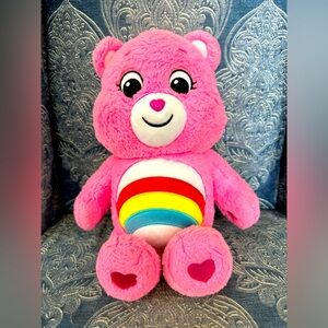 Care Bears Cheer Bear 13” Pink plus toy original